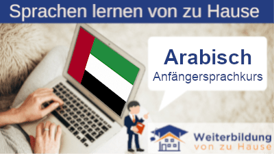 Arabisch Anfängersprachkurs lernen von zu Hause Header