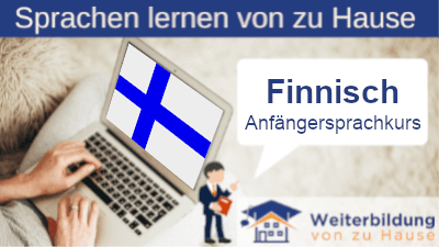 Finnisch Anfängersprachkurs lernen von zu Hause Header