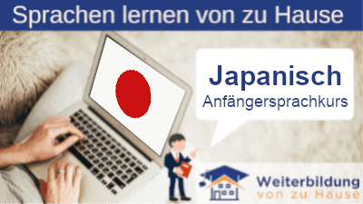Japanisch Anfängersprachkurs lernen von zu Hause Header