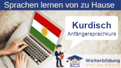 Kurdisch Anfängersprachkurs lernen von zu Hause Header