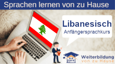 Libanesisch Anfängersprachkurs lernen von zu Hause Header