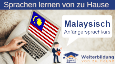 Malaysisch Anfängersprachkurs lernen von zu Hause Header