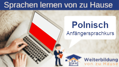 Polnisch Anfängersprachkurs lernen von zu Hause Header