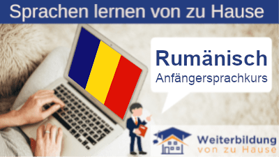 Rumänisch Anfängersprachkurs lernen von zu Hause Header