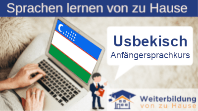 Usbekisch Anfängersprachkurs lernen von zu Hause Header
